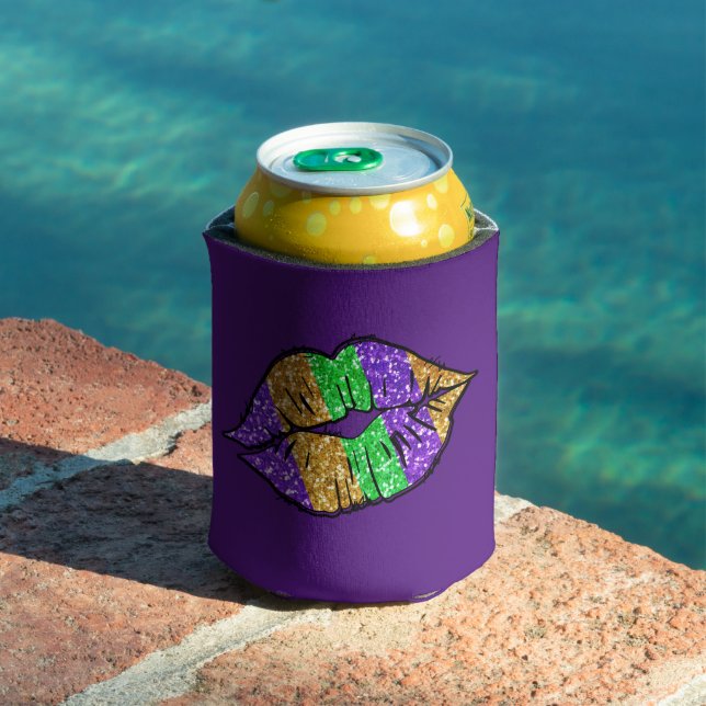 Mardi Gras Kiss Cozy Dosenkühler (In Situ Pool)