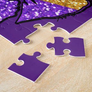Mardi Gras Kiss Jigsaw Puzzle