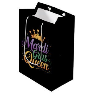 Mardi Gras Königinnen Umzug Kostüm Party  Mittlere Geschenktüte