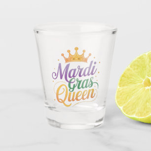 Mardi Gras Königinnen Umzug Kostüm Party Schnapsglas