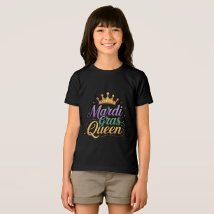 Mardi Gras Königinnen Umzug Kostüm Party Tri-Blend Shirt