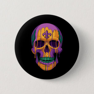 Mardi Gras Kostüm Unterwegs in die Hochgebirgswelt Button