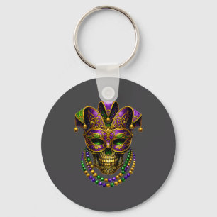 Mardi Gras Kostüm Zucker Schädel Karneval Party Mä Schlüsselanhänger