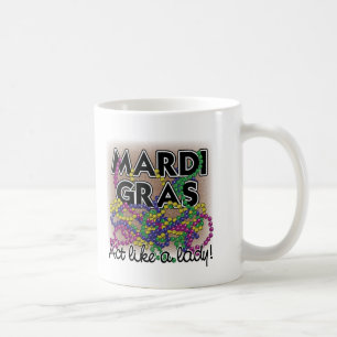 Mardi Gras Lady Tasse