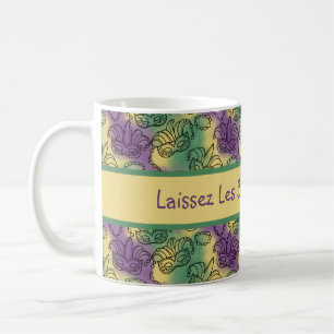 Mardi Gras Laissez Les Bon Temps Rouler Kaffeetasse