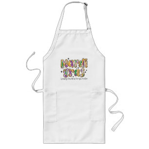 Mardi Gras Laissez Les Bons Temps Rouler Lange Schürze