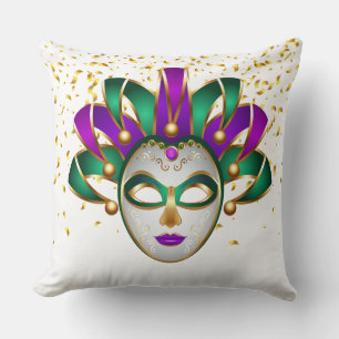 Mardi Gras Lance Oreiller