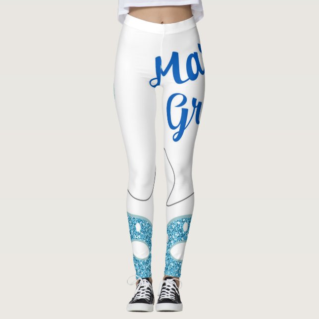 Mardi Gras Leggings (Devant)