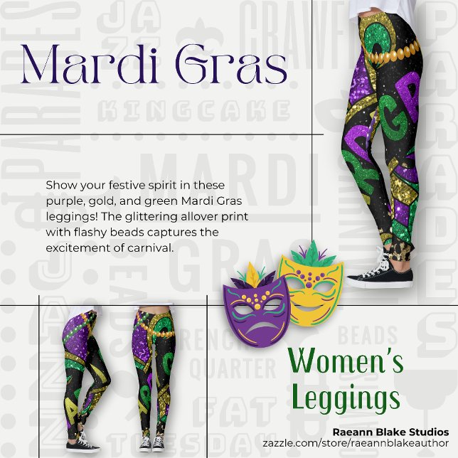 Mardi Gras Leggings (Von Creator hochgeladen)