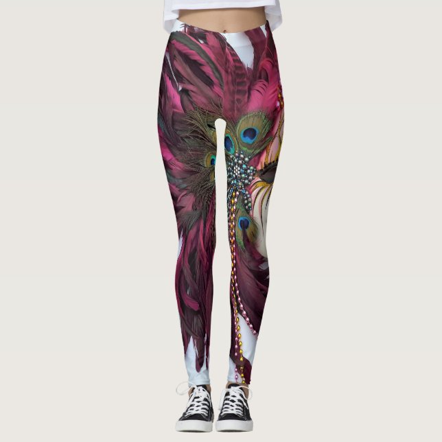 Mardi Gras Leggings (Vorderseite)
