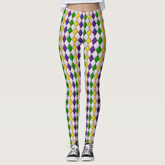 Mardi Gras Leggings (Vorderseite)