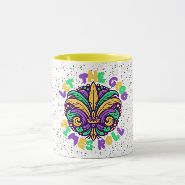 Mardi Gras Ließ die guten Zeiten rollen Tasse (Zentrum)