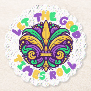 Mardi Gras Ließ die guten Zeiten rollen Untersetzer