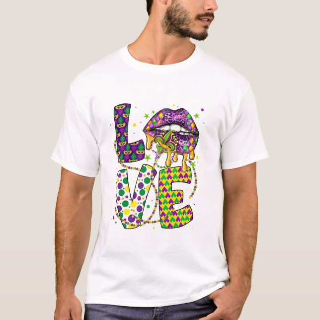 Mardi Gras Ließ die Shenanigans T-Shirt (Vorderseite)