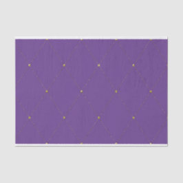 MARDI GRAS LILA DIAMOND PATTERS SEIDENPAPIER