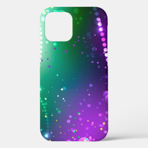 Mardi Gras Lila Hintergrund Case-Mate iPhone Hülle