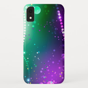 Mardi Gras Lila Hintergrund Case-Mate iPhone Hülle