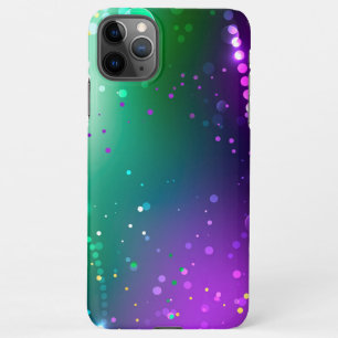 Mardi Gras Lila Hintergrund iPhone 11Pro Max Hülle