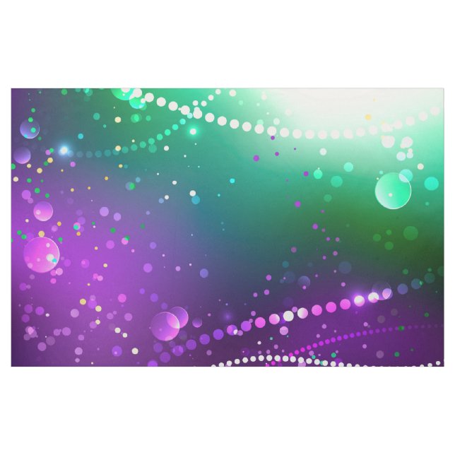 Mardi Gras Lila Hintergrund Stoff (Yard (91,4 cm))