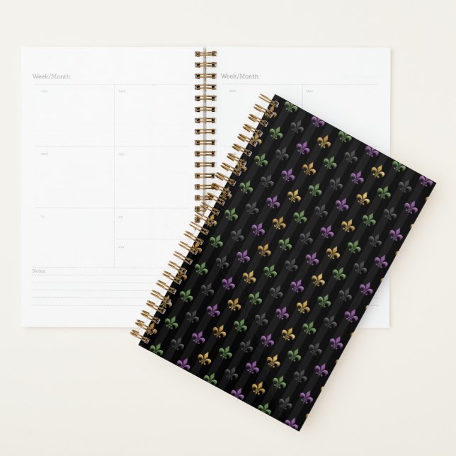 Mardi Gras Lilie Dark Vertical Planer (Anzeige)