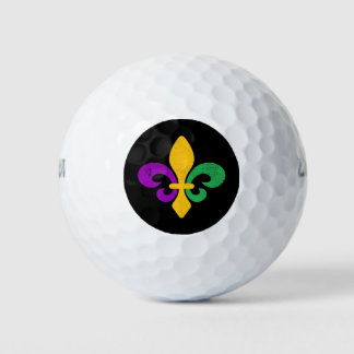 Mardi Gras Lilie Golfball