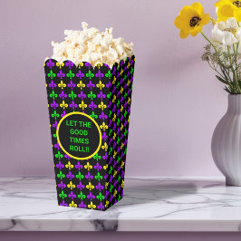 Mardi Gras Lilie Muster Custom Gevor Box Geschenkschachtel