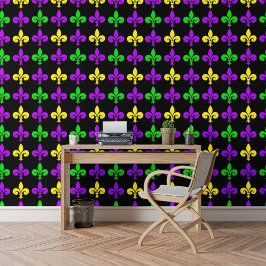 Mardi Gras Lilie Tapete