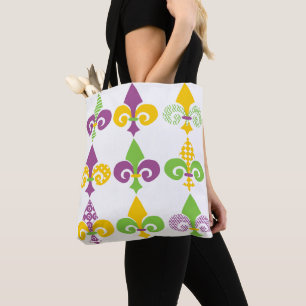 Mardi Gras Lilie Tasche
