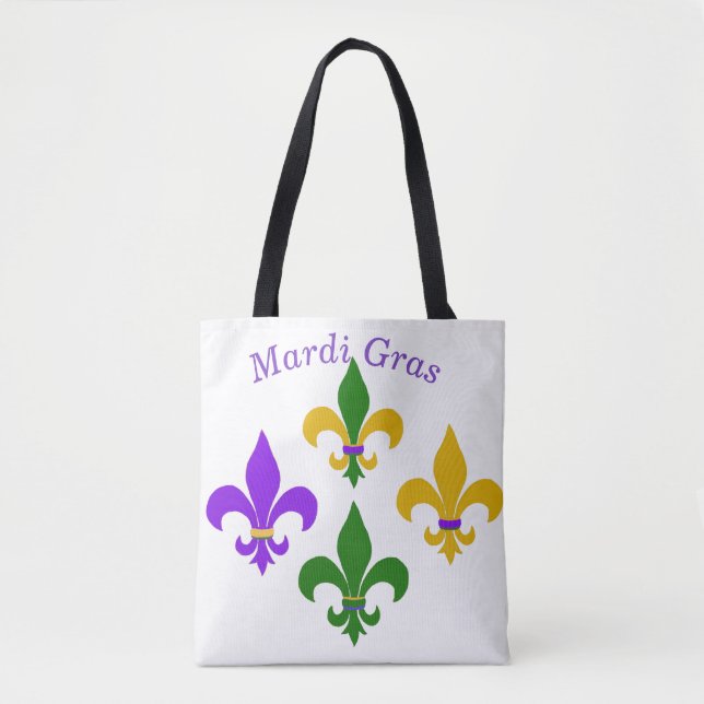 Mardi Gras Lilie Tasche (Vorderseite)