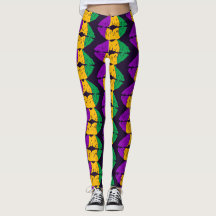 Mardi Gras Lip Coll Kiss Pattern Karneval Party
