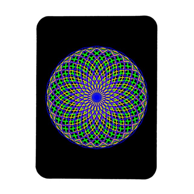 Mardi Gras Madness Magnet (Vertikal)