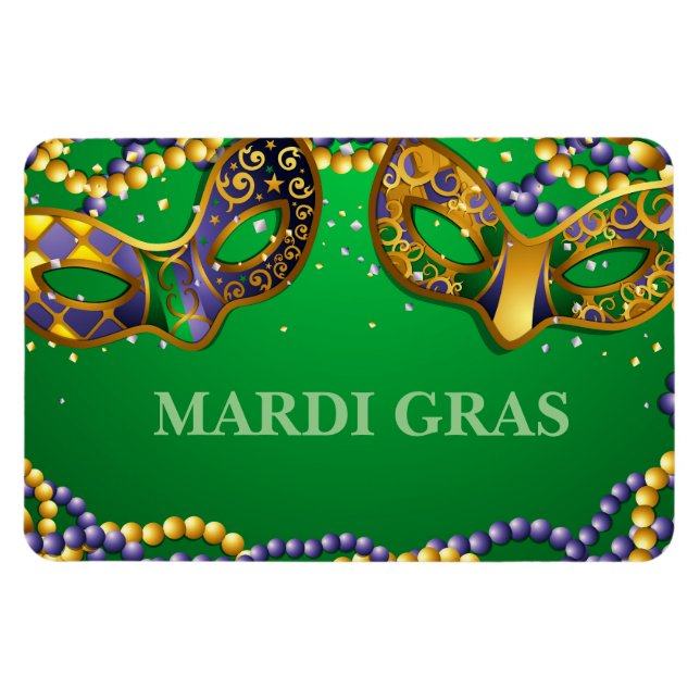 Mardi Gras Magnet (Horizontal)