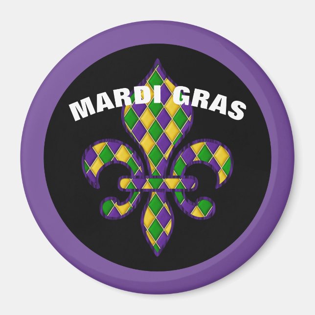 Mardi Gras Magnet (Devant)