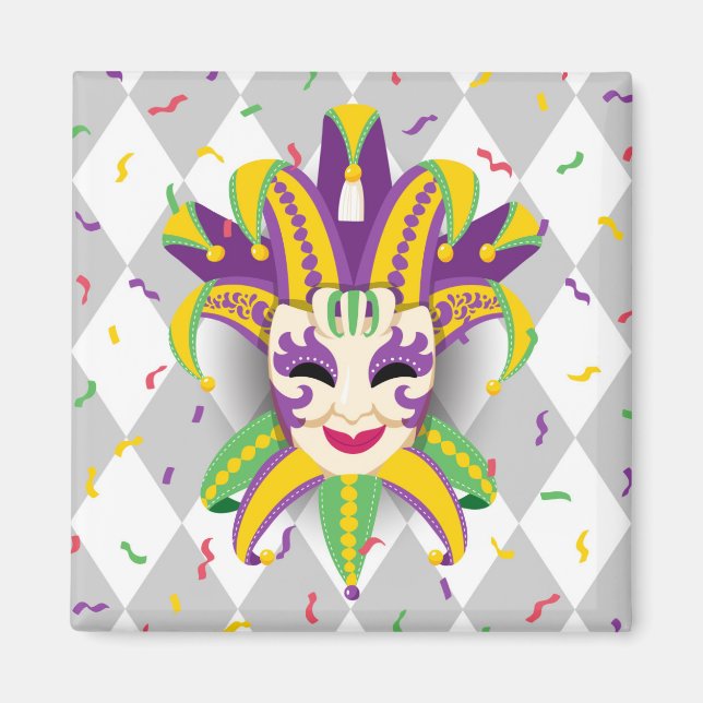 Mardi Gras Magnet (Devant)