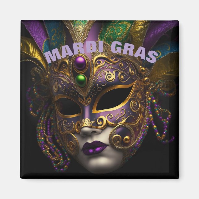 Mardi Gras Magnet (Devant)