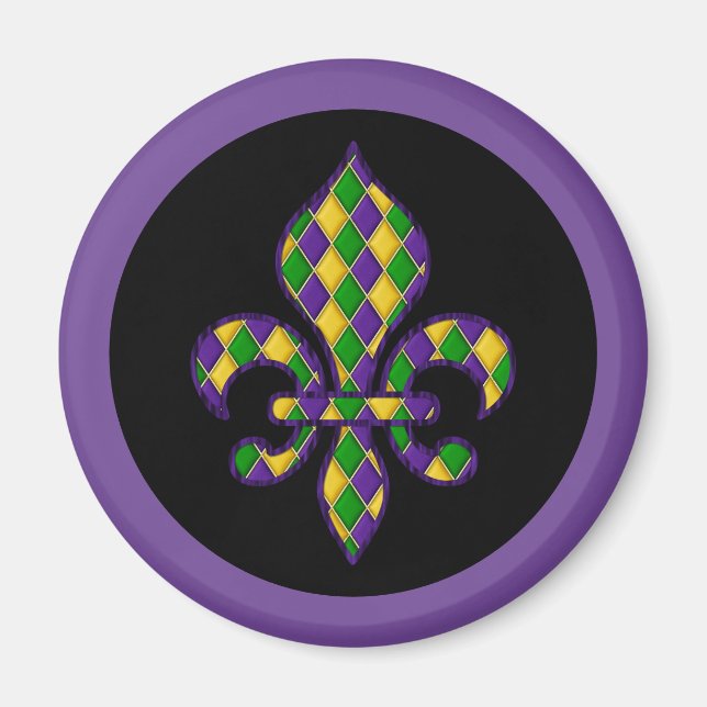 Mardi Gras Magnet (Devant)