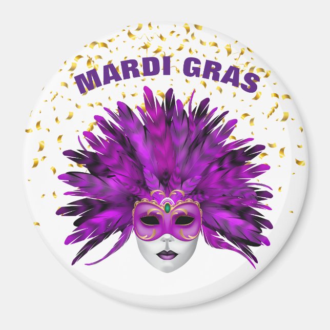 Mardi Gras Magnet (Devant)