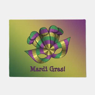 Mardi Gras Mask Fußmatte