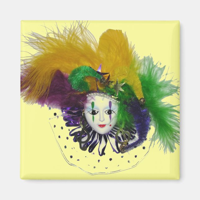 Mardi Gras Mask Magnet (Vorne)