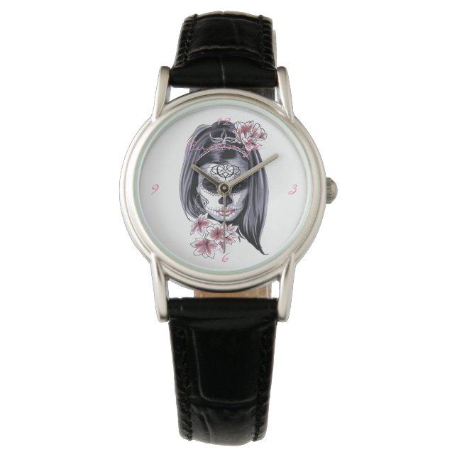 Mardi Gras Mask Thunder_Cove Armbanduhr (Vorderseite)