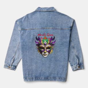 Mardi Gras Mask Thunder_Cove Jeansjacke