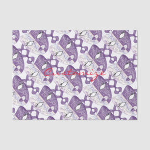 Mardi Gras Mask Thunder_Cove Seidenpapier
