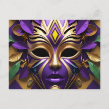Mardi Gras Maske 1 Karneval Spirit
