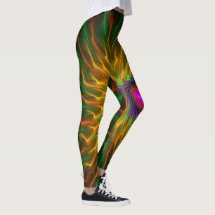 Mardi Gras-Maske Leggings