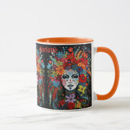 Mardi Gras Maske Name Blume hinzufügen Adresse Tasse