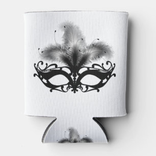 Mardi Gras Maske New Orleans Französisches Vierte Dosenkühler