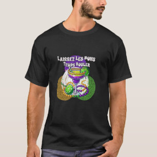 Mardi Gras Masken Karneval Laissez Les Bons Temps T-Shirt