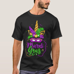 Mardi Gras Maskottchen Party Lugano Gestern und He T-Shirt