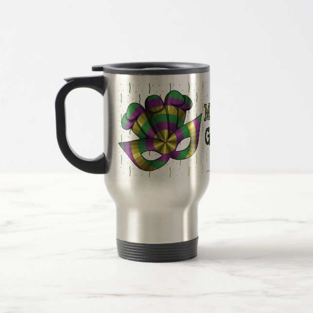 Mardi Gras Masque Mug (Gauche)