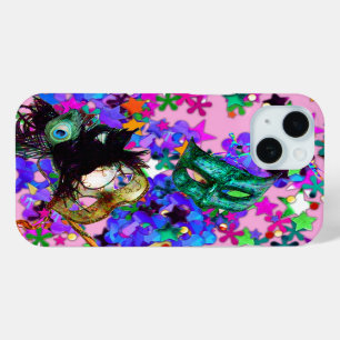 MARDI GRAS MASQUERADE BALL MASK Konfetti Case-Mate iPhone Hülle